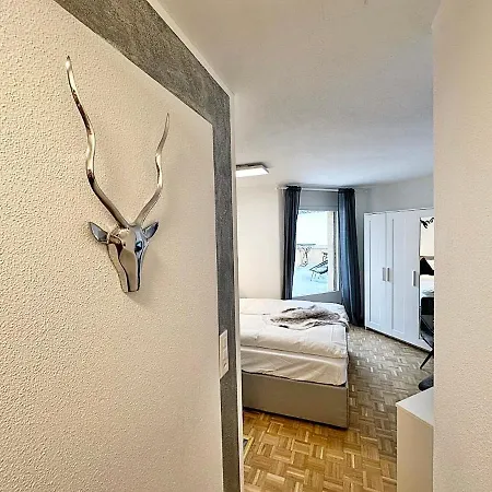 Appartement Kleines Juwel, Zentral, Mit Garage Und Pool - Cb102 à Saint-Moritz Extérieur photo