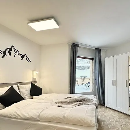 Appartement Kleines Juwel, Zentral, Mit Garage Und Pool - Cb102 à Saint-Moritz Extérieur photo